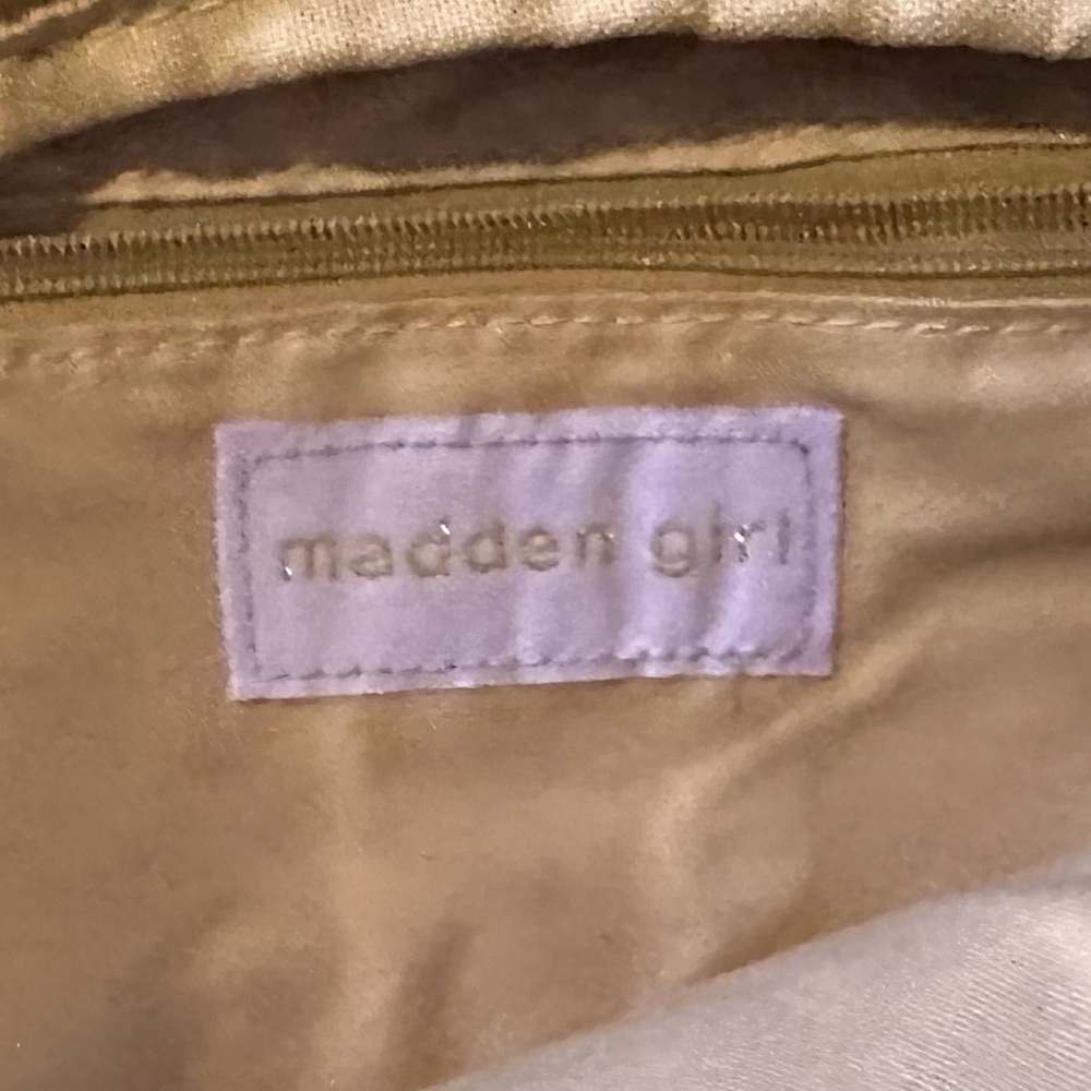 Madden Girl Beige Crossbody Bag - Picture 4 of 4